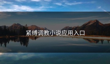 紧缚调教小说应用入口