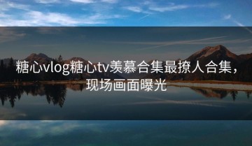 糖心vlog糖心tv羡慕合集最撩人合集，现场画面曝光