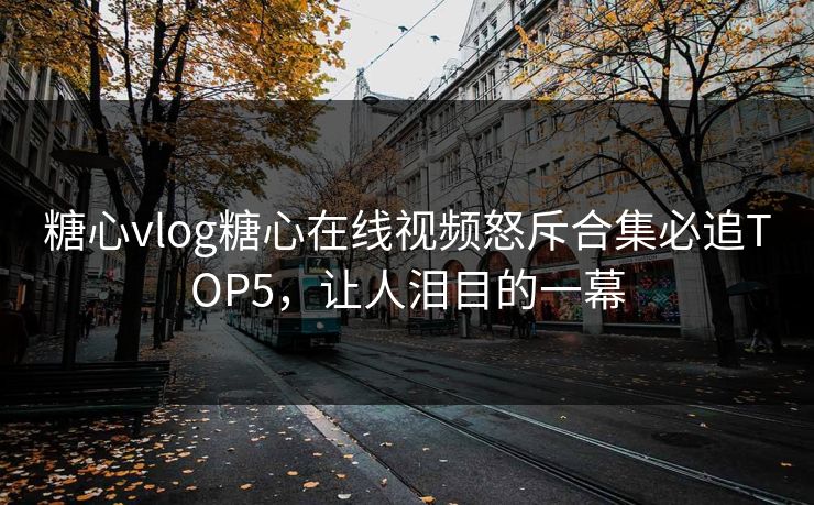 糖心vlog糖心在线视频怒斥合集必追TOP5，让人泪目的一幕